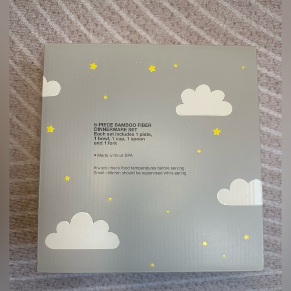 Jungle Safari baby  Dinnerware Set - 5 pcs Bamboo - Picture 4 of 4